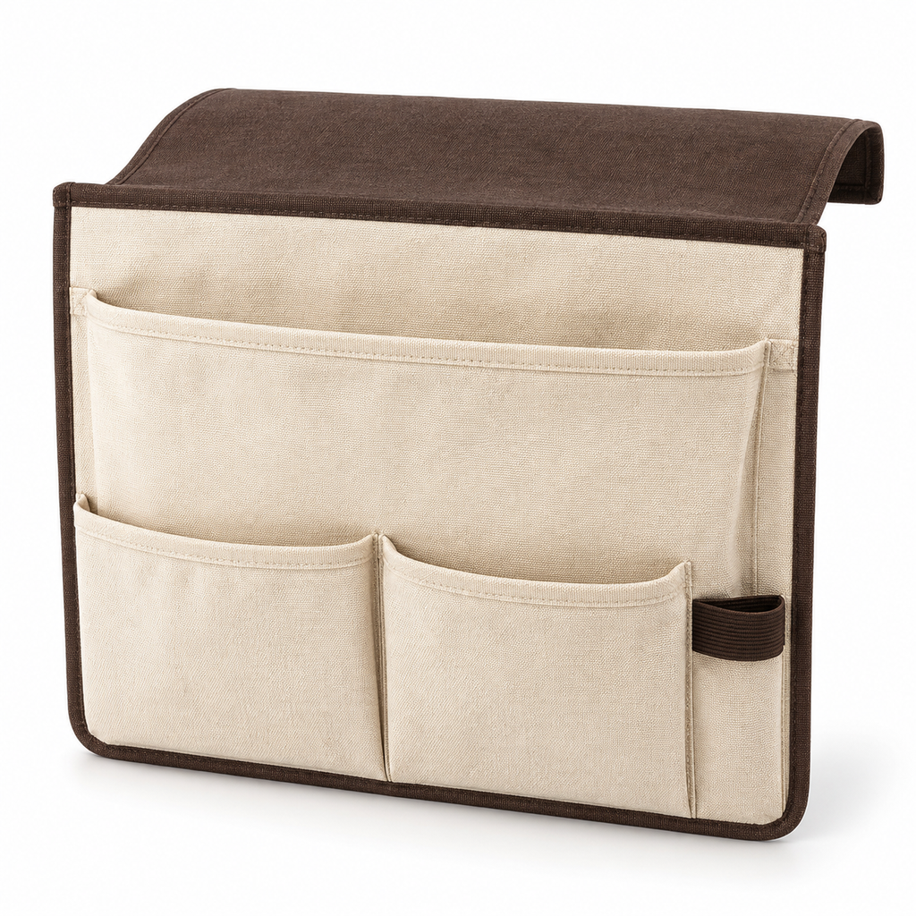 Organisateur de chevet textile