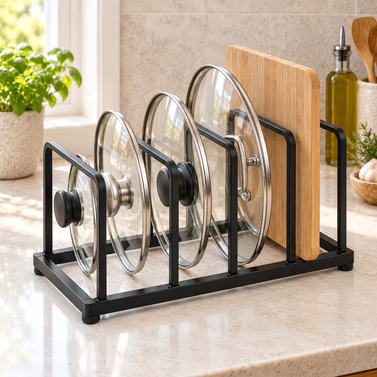 Range-couvercles vertical