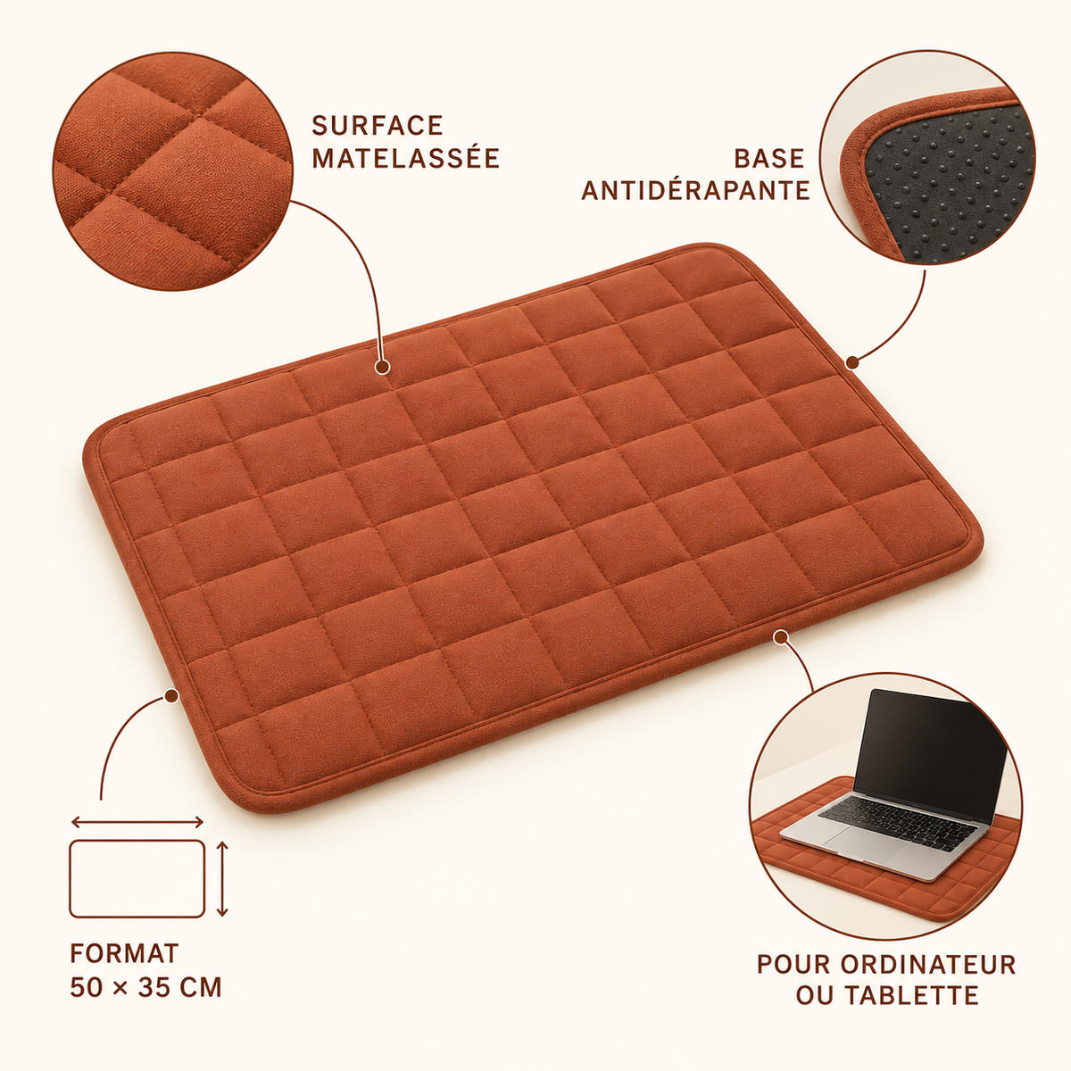 Tapis d’appoint pour canapé
