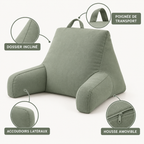 Coussin de lecture inclinable