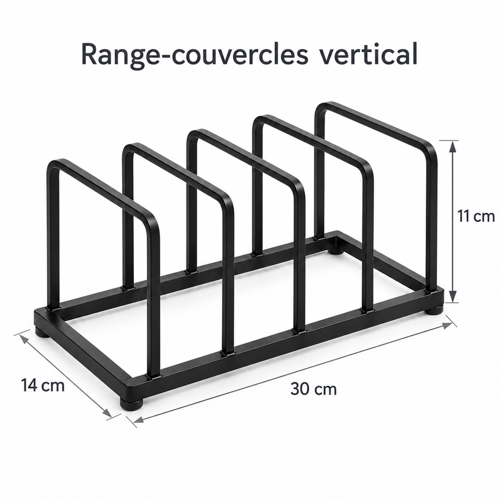 Range-couvercles vertical