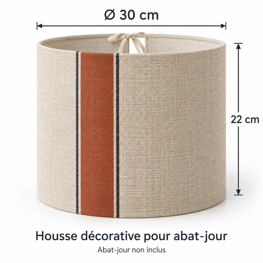 Housse décorative pour abat-jour