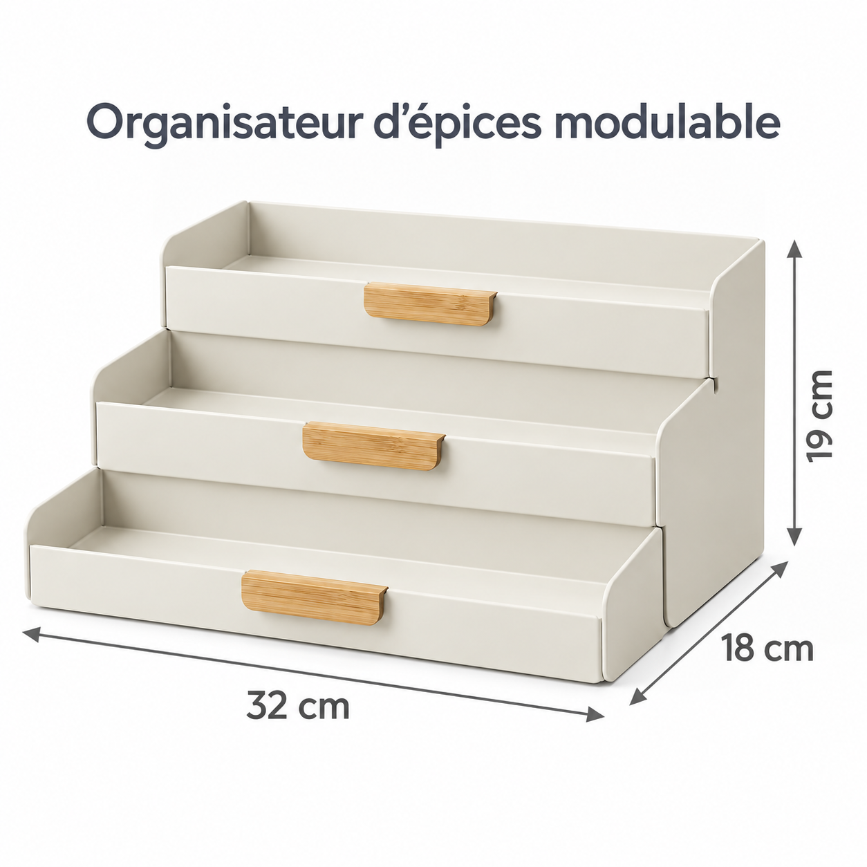 Organisateur d’épices modulable